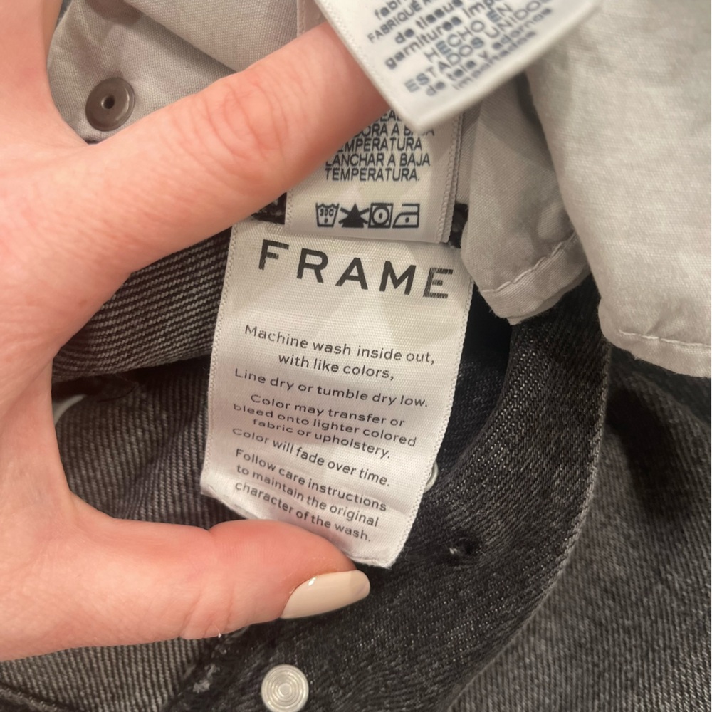 NWT Frame Denim high rise rigid re-release Le Original Skinny jean - Picture 14 of 16